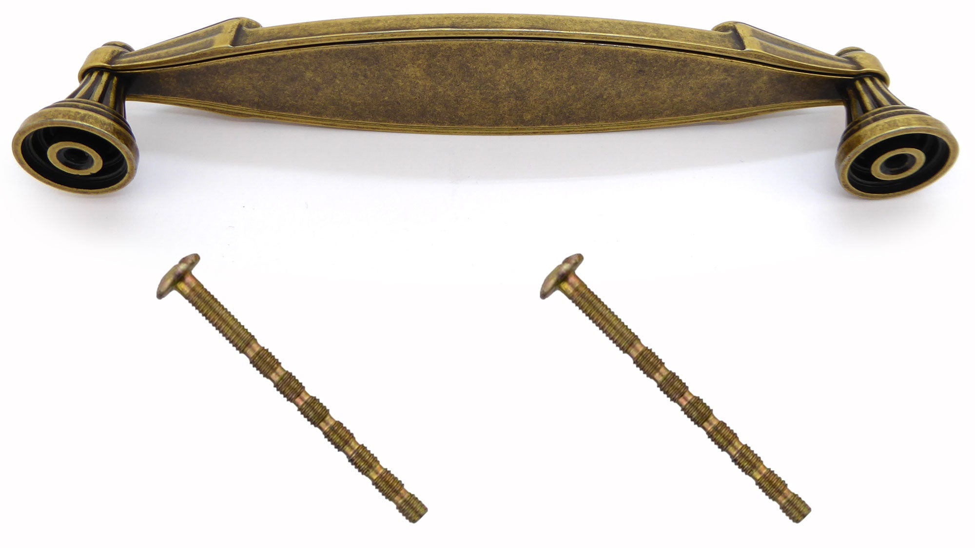 Landhausstil Möbelgriffe VENEZIA ÄHRE mit Porzellan-Inlay Florence
