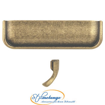 Schalengriffe Art Déco 192 mm